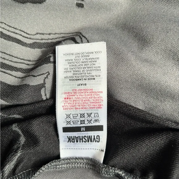 Gymshark Gray and Black Leggings - Picture 5 of 5